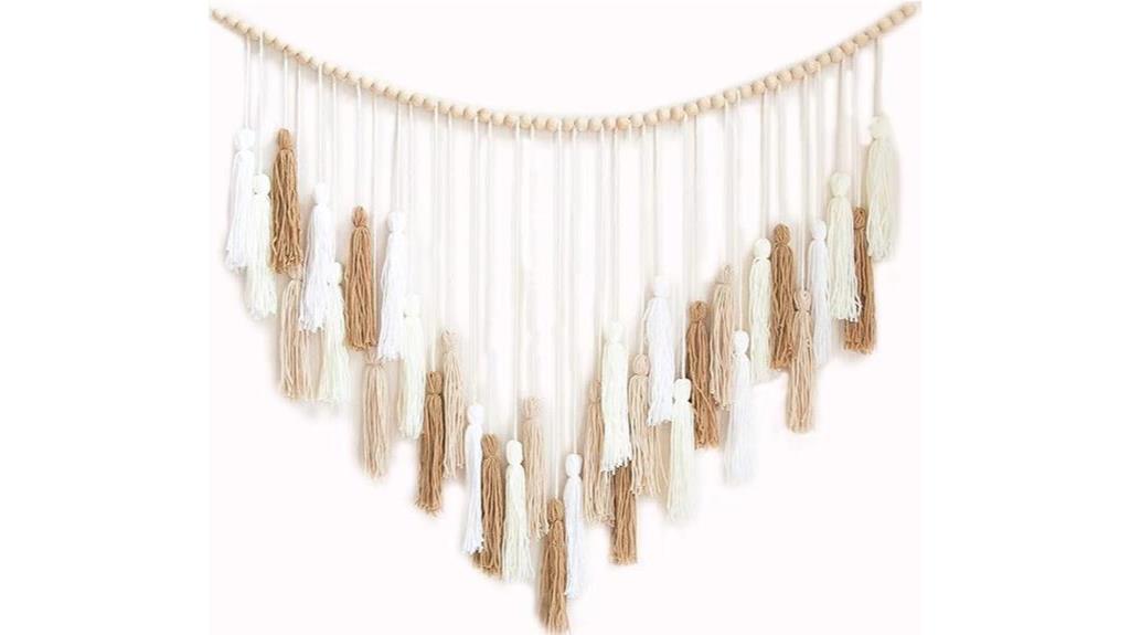 bohemian style macrame art