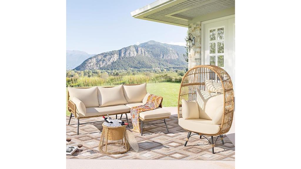 bohemian style outdoor furniture