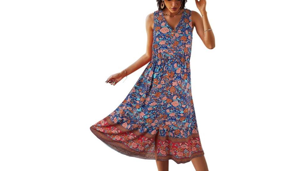 bohemian summer dress women