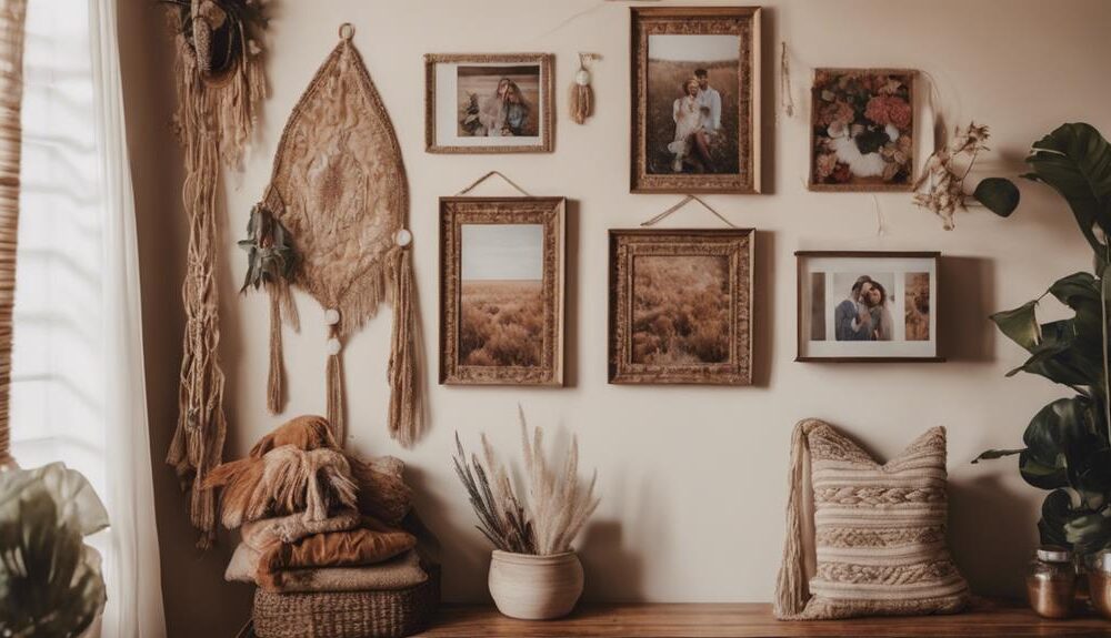 bohemian wall decor ideas