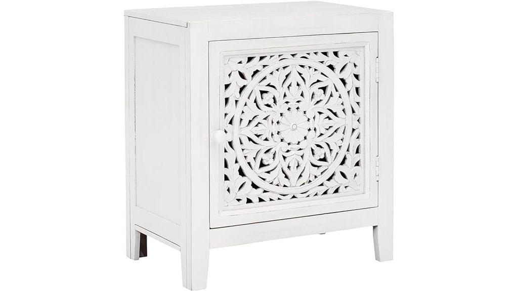 boho accent cabinet design