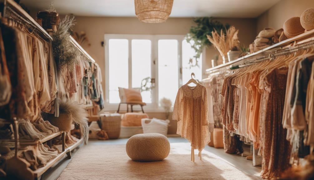 boho baby clothes shopping