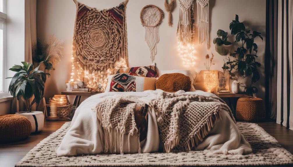 boho chic bedding options