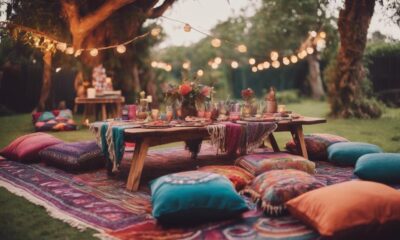 boho chic party inspiration