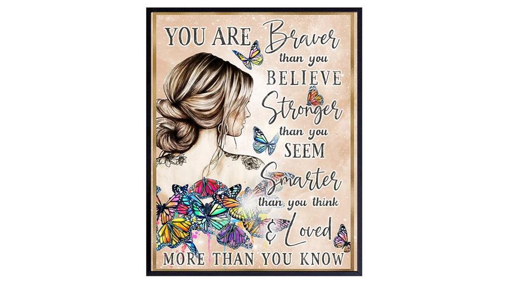 boho chic positive quotes decor