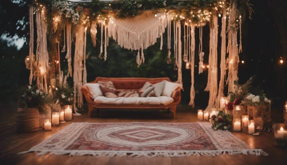 boho chic wedding inspiration