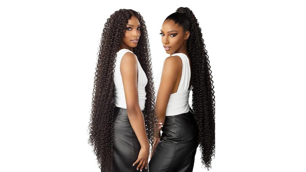 boho curl hair extension