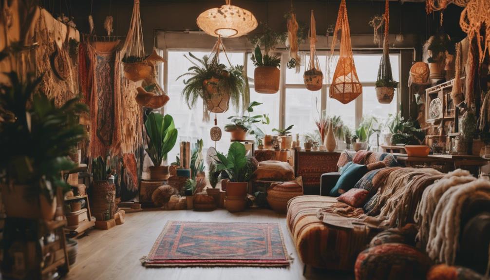 boho fashion and decor