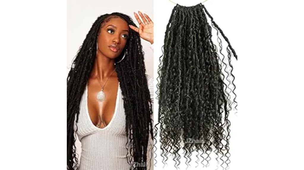 boho locs crochet hair
