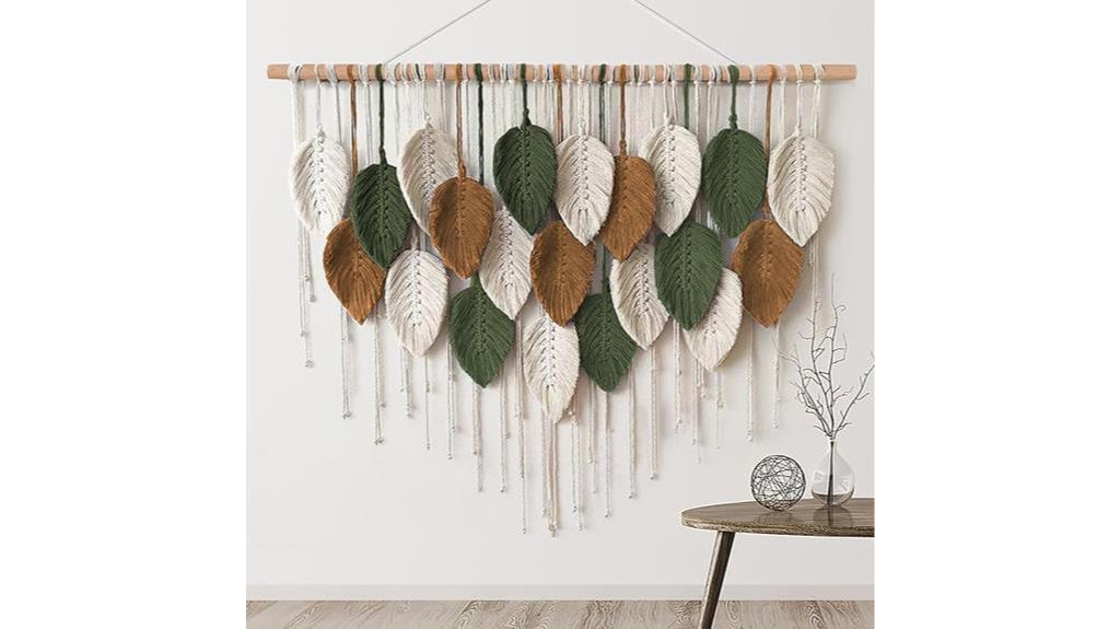 boho macrame wall decor