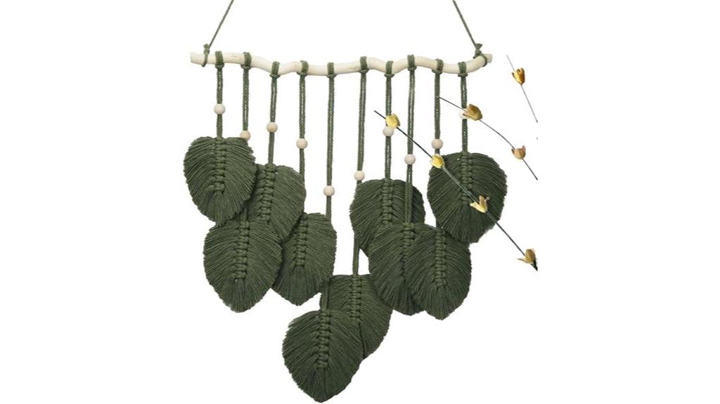 boho macrame wall hanging