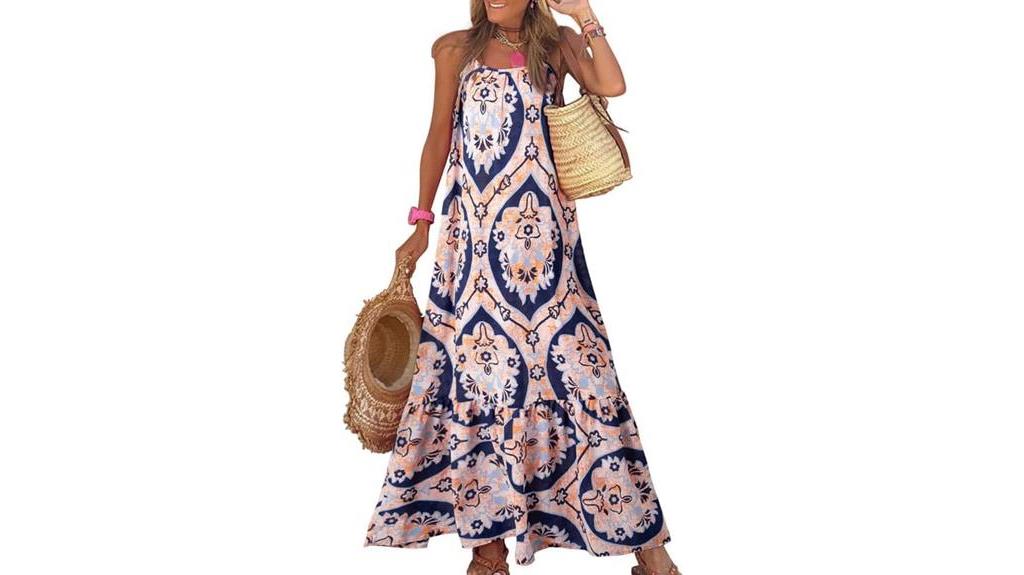 boho maxi dress summer