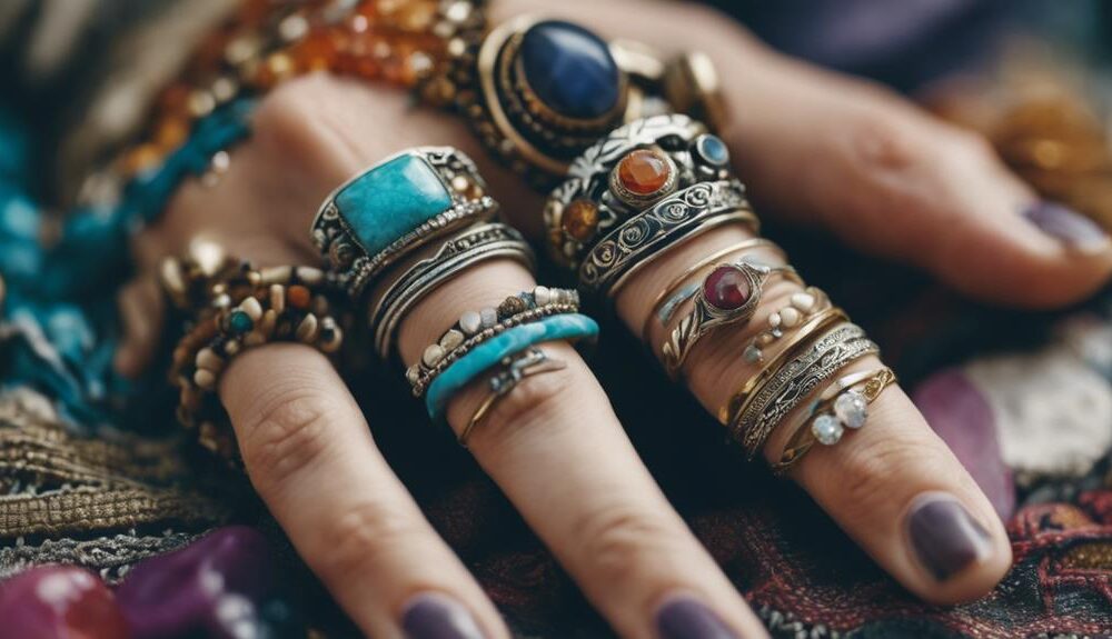 boho rings shopping guide