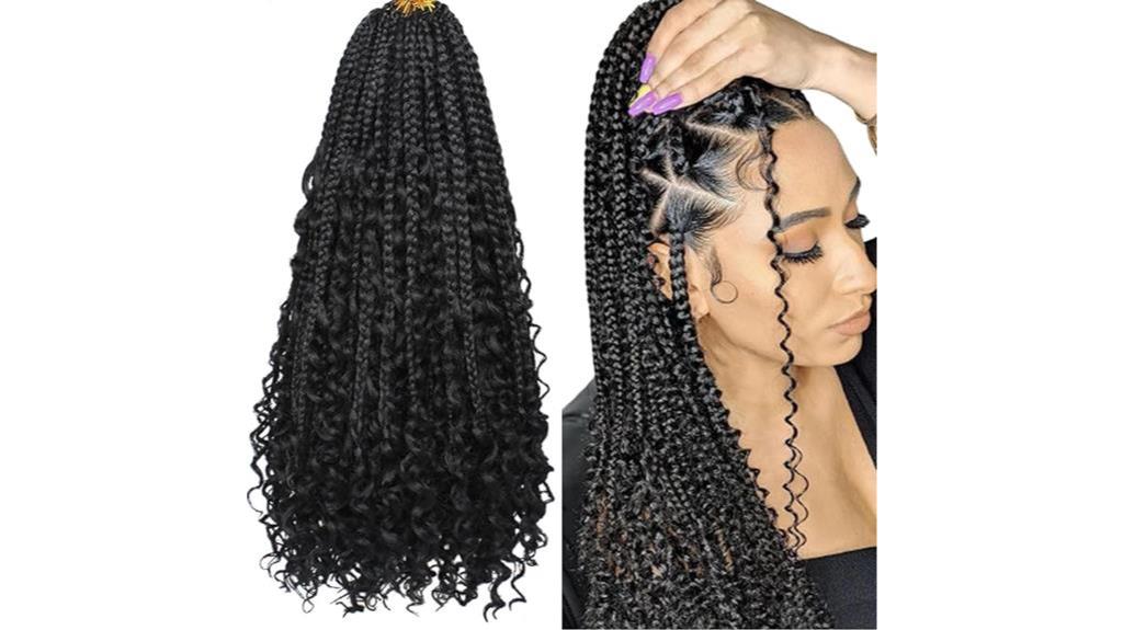 boho style crochet braids