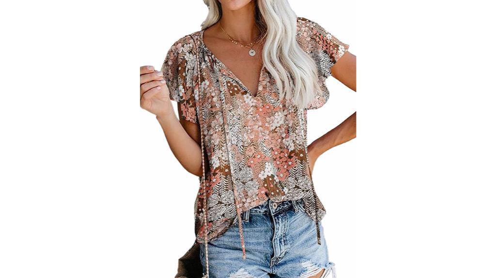 boho summer tops women