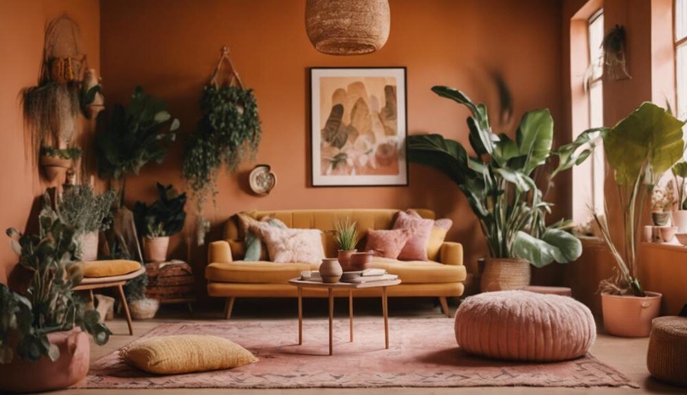 boho wall color ideas