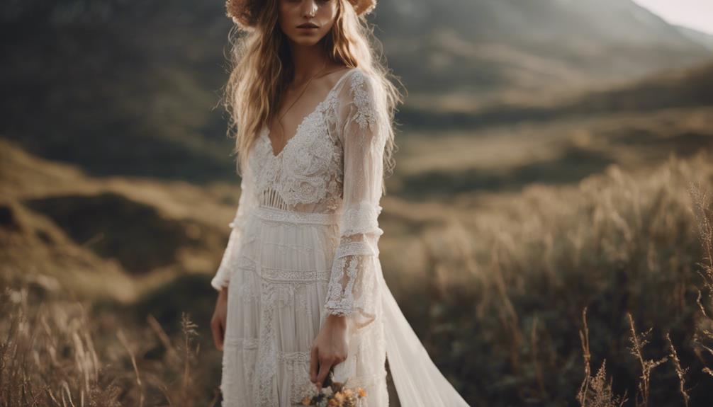 boho wedding dress brands