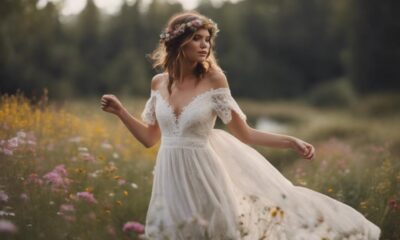 boho wedding dresses selection