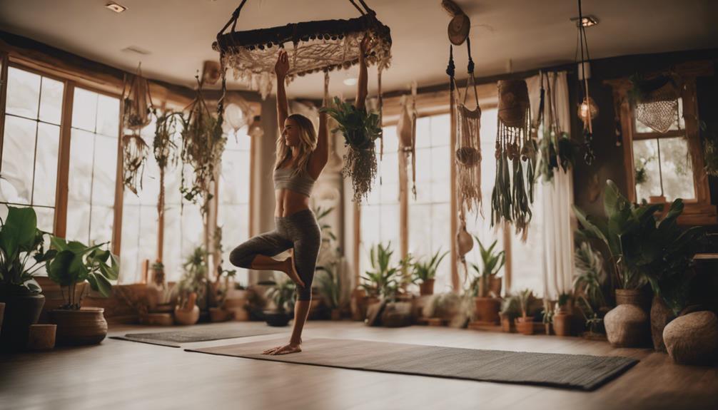 boho yoga challenge selection