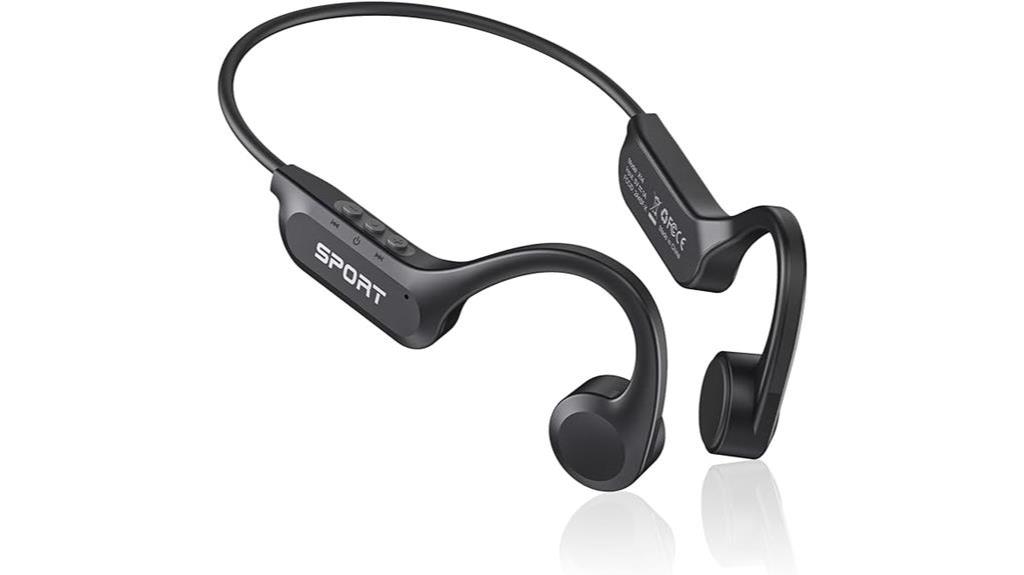 bone conduction headphones with mic