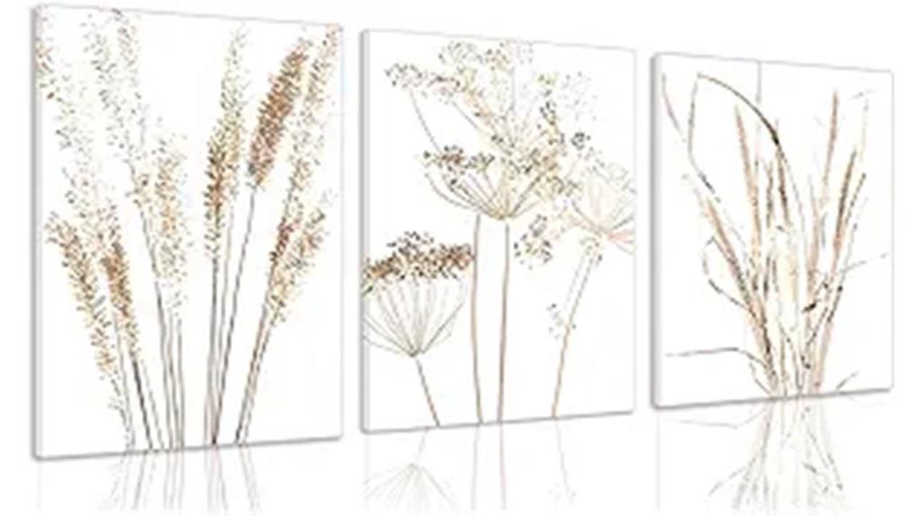 botanical canvas wall art