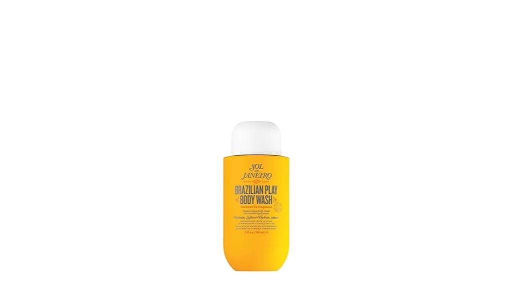 brazilian skincare products assortment