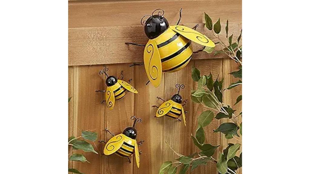 bumble bee metal art