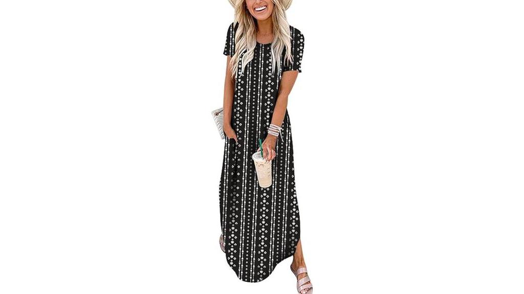 casual summer maxi dress