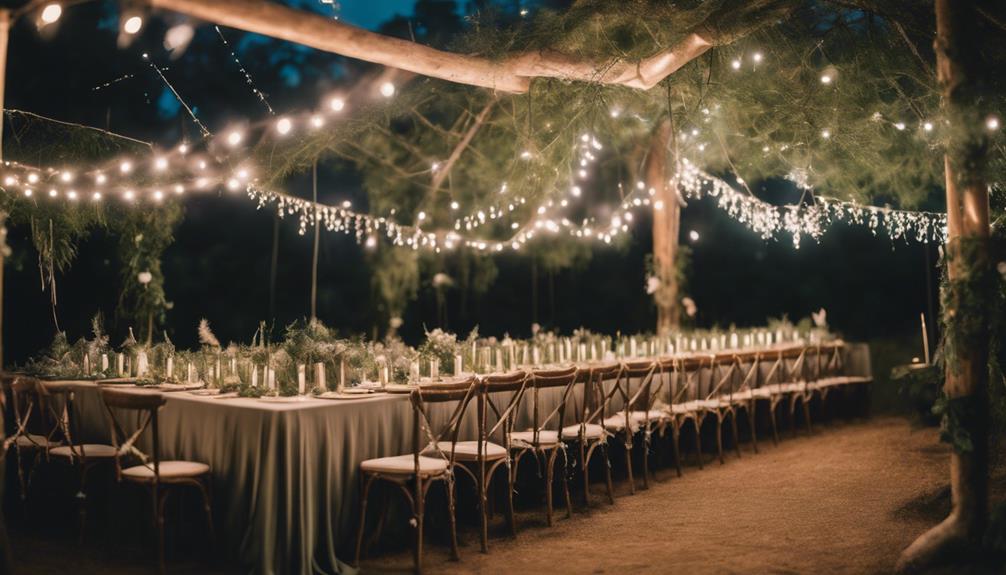 celestial themed wedding decor ideas