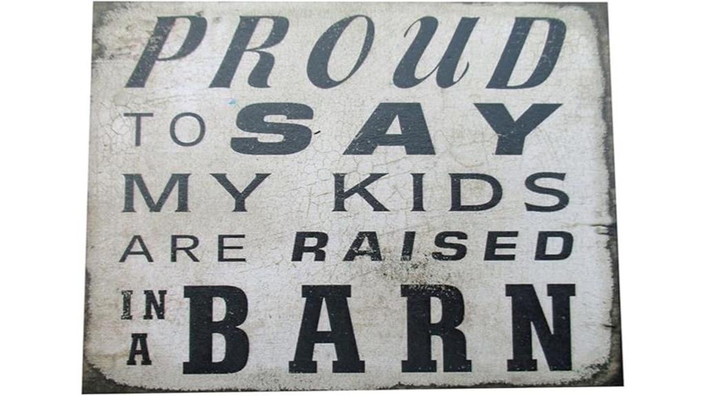 charming farm themed wooden signs