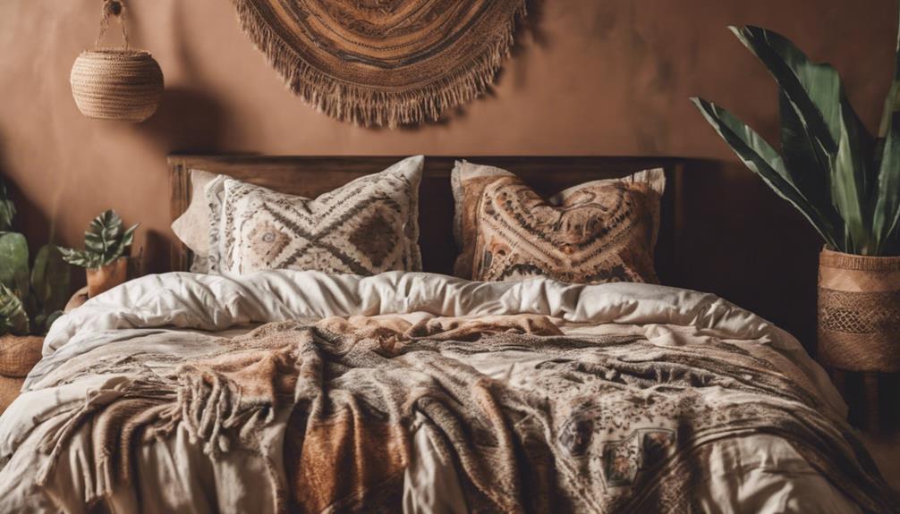 choosing a boho bedding