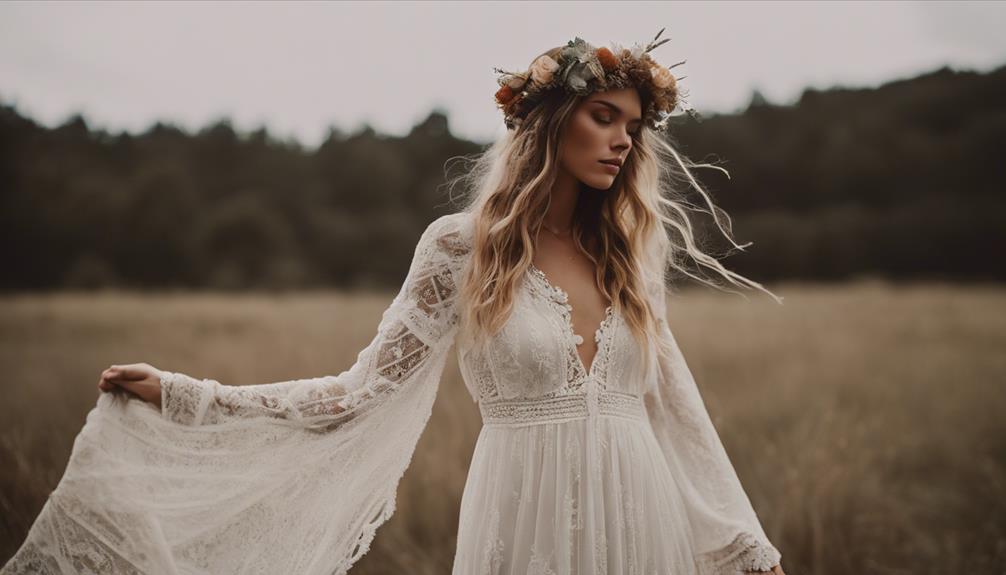 choosing a boho wedding