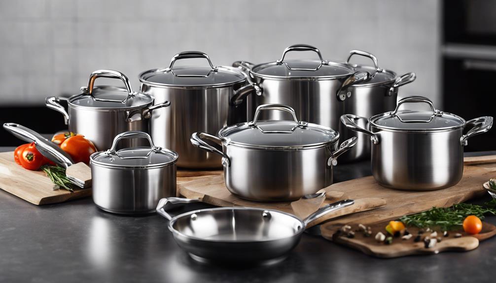 choosing stainless steel cookware