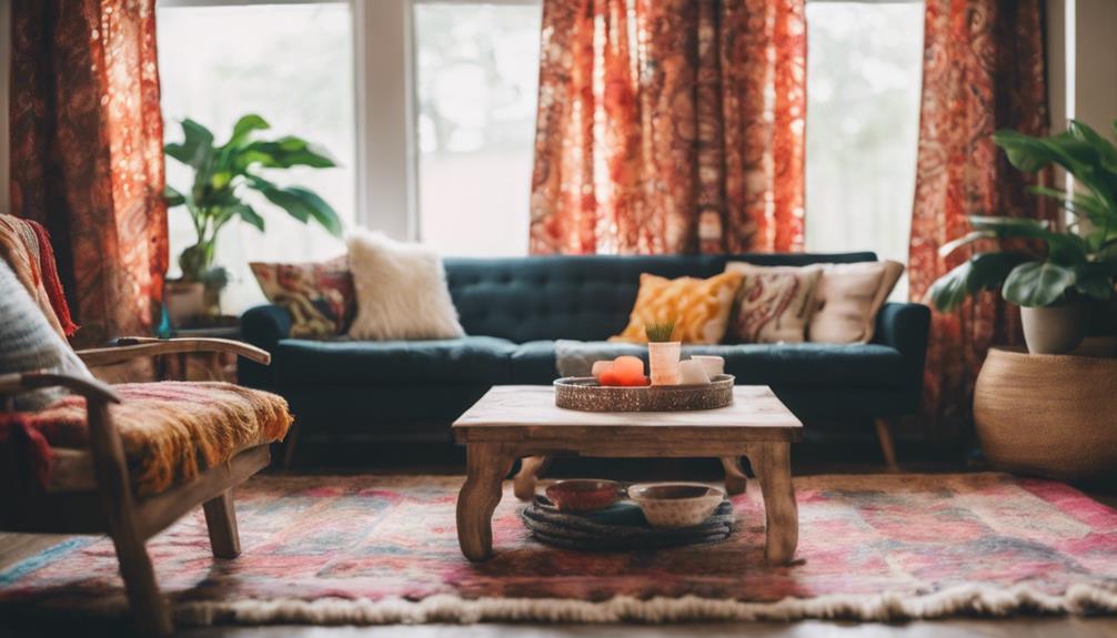 choosing the perfect boho curtains