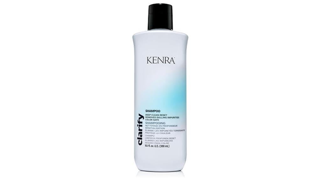 clarifying shampoo for color treated hair