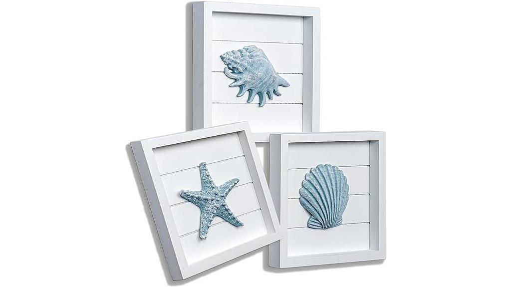 coastal 3d wall art