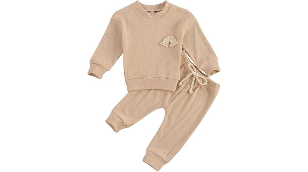 colorful cotton outfits for newborns