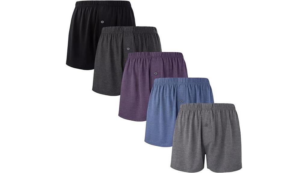 comfortable bamboo fabric boxers