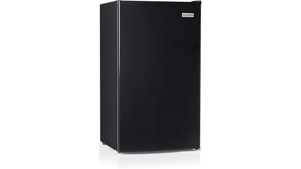 compact igloo refrigerator with freezer