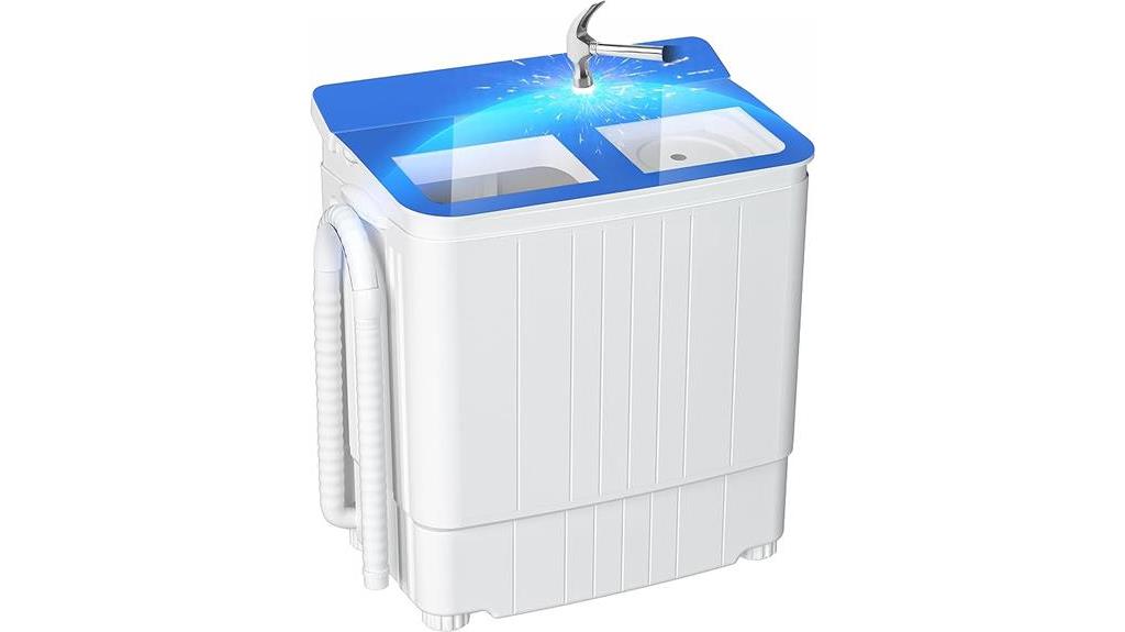 compact twin tub laundry