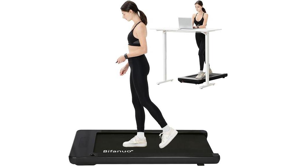 compact under desk treadmill