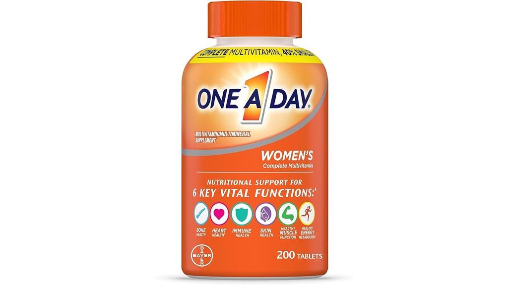 comprehensive multivitamin for women