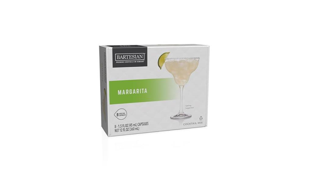 convenient margarita mix capsules