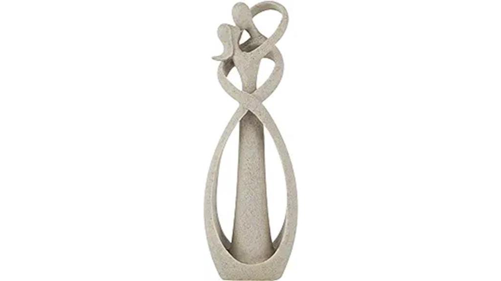cooling lovers statue decor
