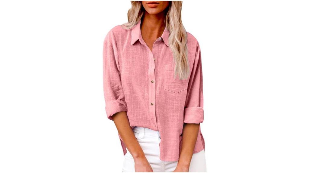 cotton linen summer shirt