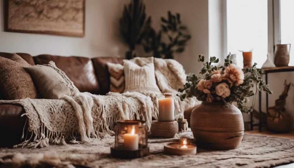 cozy boho home decor