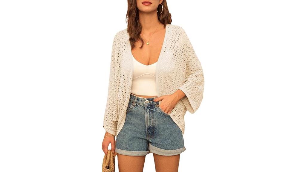 crochet summer cardigan women
