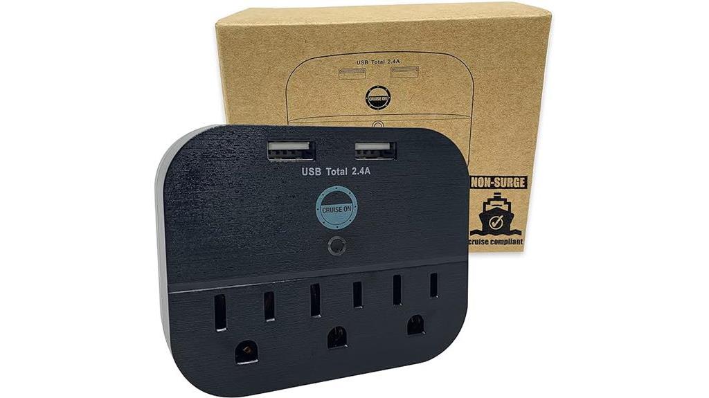 cruise friendly power strip