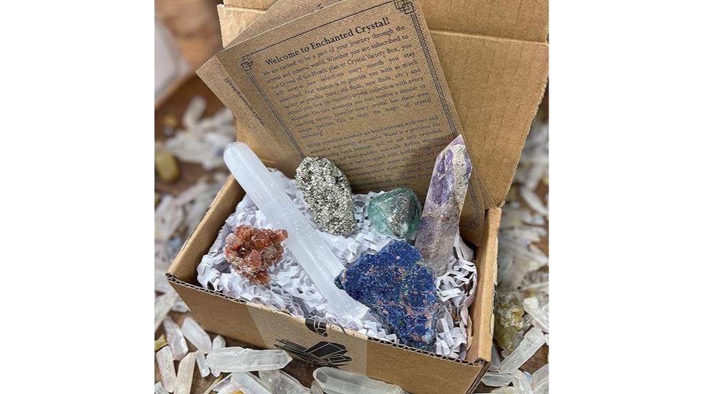 crystal subscription box for collectors and meditation