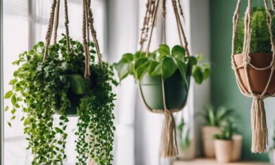 decorate with beautiful wall plants